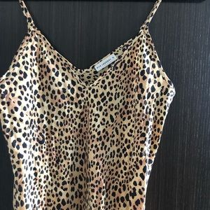 Brand New without tags silk slip dress